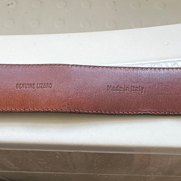 Ralph Lauren Black Leather Belt - Picture 6 of 9